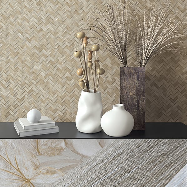 33309 -  Wallpaper Collection -  Rattan Design