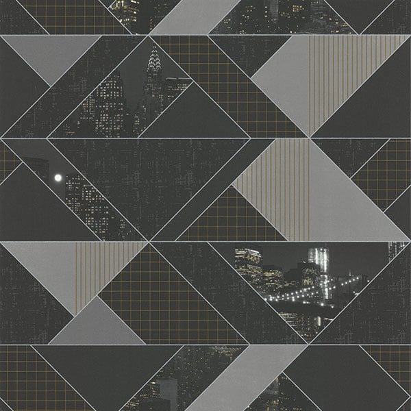 Galerie Wallpaper Product code: 51192609 - Metropolitan Wallpaper Collection - Black Colours -  