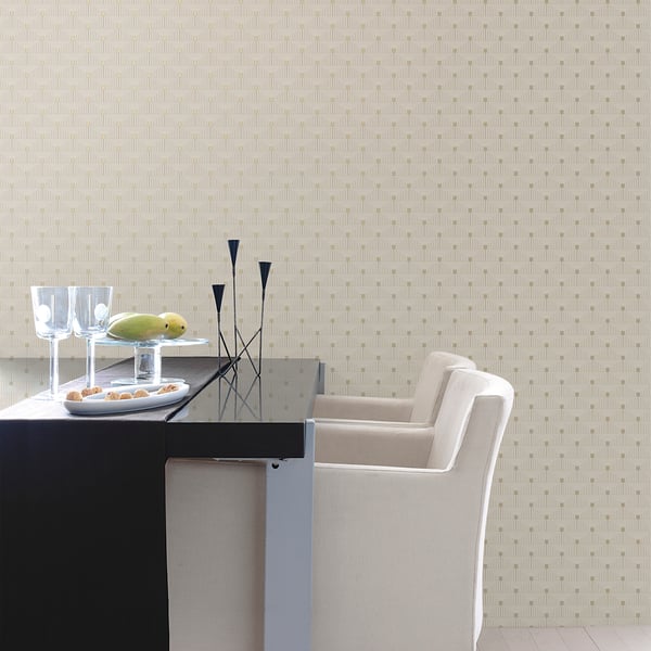 F-PL3001 -  Wallpaper Collection - Cream Colours - Geo Key Design