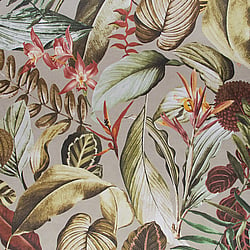 Galerie Wallcoverings Product Code 26738 - Tropical Wallpaper Collection - Peanut Colours - Kiribati Design