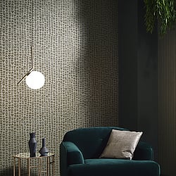 Galerie Wallcoverings Product Code 32021 - Purity Wallpaper Collection - Green Colours - Graphic Design