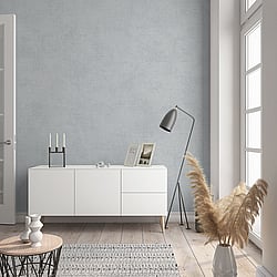 Galerie Wallcoverings Product Code 32408 - New Textures Wallpaper Collection - Blue Grey Colours - Linen Texture Design