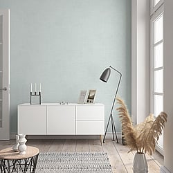 Galerie Wallcoverings Product Code 32409 - New Textures Wallpaper Collection - Light Turquoise Colours - Linen Texture Design