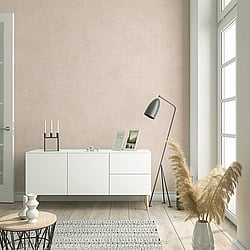 Galerie Wallcoverings Product Code 32434 - New Textures Wallpaper Collection - Rose Colours - Linen Texture Design