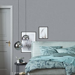 Galerie Wallcoverings Product Code 32730 - New Textures Wallpaper Collection - Grey Colours - Glitter Plain Design