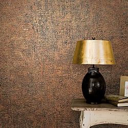 Galerie Wallcoverings Product Code 32829 - New Textures Wallpaper Collection - Orange Black Colours - Rustic Texture Design