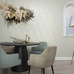 Galerie Wallcoverings Product Code 34260 - The New Design Book Wallpaper Collection - Light Green Colours - Wave Design