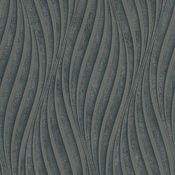 Galerie Wallcoverings Product Code 34264 - The New Design Book Wallpaper Collection - Black  Silver Colours - Wave Design