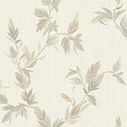 Galerie Wallcoverings Product Code 35913 - Ornamenta Wallpaper Collection - Beige Cream Colours - Thin Leaf Design