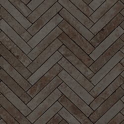 Galerie Wallcoverings Product Code 45761 - Bricks And More Wallpaper Collection - Anthracite Colours - Brick Herringbone Design