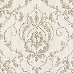 Galerie Wallcoverings Product Code 47507 - Ornamenta 2 Wallpaper Collection - Beige Colours - Ornamenta Damask Design