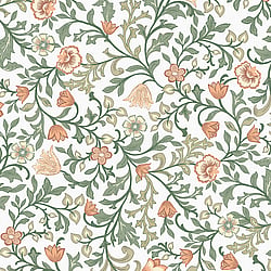 Galerie Wallcoverings Product Code 47626 - Heritage Wallpaper Collection - white Colours - Botanic Design