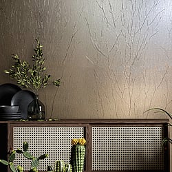 Galerie Wallcoverings Product Code 63434 - Natural Opulence Wallpaper Collection - Bronze Colours - Crinkle  Design