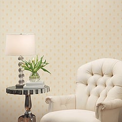 Galerie Wallcoverings Product Code 95604 - Ornamenta Wallpaper Collection - Gold Cream Colours - Ornamenta Motif Design