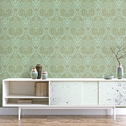 Galerie Wallcoverings Product Code AM22002-4 - Zen Wallpaper Collection -  Lace  Design