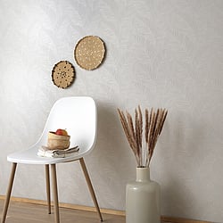 Galerie Wallcoverings Product Code AM30016 - Amazonia Wallpaper Collection - Grey Colours - Quill Design