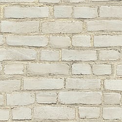 Galerie Wallcoverings Product Code BB51102 - Bricks And More Wallpaper Collection - Grey Red White Colours - Coastal Brick Effect Motif Design