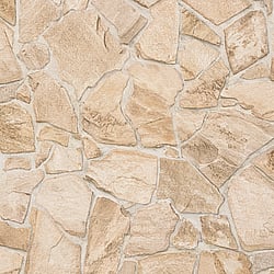 Galerie Wallcoverings Product Code BB51144 - Bricks And More Wallpaper Collection - Beige Cream Colours - Claystone Cottage Motif Design