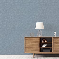 Galerie Wallcoverings Product Code BO23011 - Luxe Wallpaper Collection - Blue Colours - Matte Plain Design