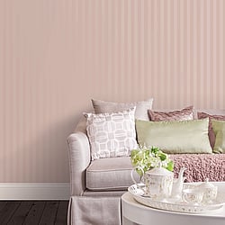 Galerie Wallcoverings Product Code CI38247 - Classic Silks 4 Wallpaper Collection - Pink Colours - Matte / Shiny Stripe Emboss Design