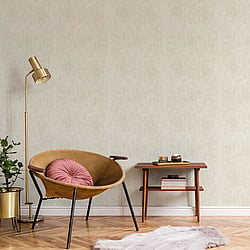 Galerie Wallcoverings Product Code CM27081 - Botanica Wallpaper Collection - Cream Colours - Bali Plain Design