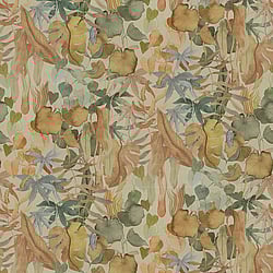 Galerie Wallcoverings Product Code DW2011 - Designer Walls Wallpaper Collection - Warm Beige Colours - Abstract Leaves Design
