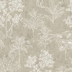 Galerie Wallcoverings Product Code DWP0361-06 - Zen Wallpaper Wallpaper Collection -  Floating Foliage Design