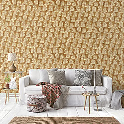 Galerie Wallcoverings Product Code DWP0365-04 - Zen Wallpaper Wallpaper Collection -  Tumbling Leaf Design