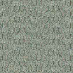 Galerie Wallcoverings Product Code F-VL6005 - Lustre Wallpaper Collection - Green Colours - Geo Arch Design