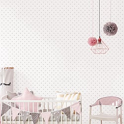 Galerie Wallcoverings Product Code G56551 - Just 4 Kids 2 Wallpaper Collection - Grey Colours - Small Stars Design