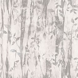 Galerie Wallcoverings Product Code G78233 - Atmosphere Wallpaper Collection - Grey Colours - Batik Leaves Design