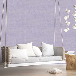 Galerie Wallcoverings Product Code G78255 - Atmosphere Wallpaper Collection - Purple Colours - Metallic Linen Design