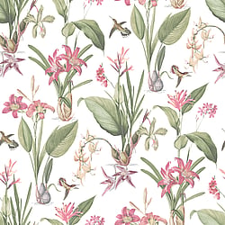 Galerie Wallcoverings Product Code G78506 - Secret Garden Wallpaper Collection -  Cottage Botanical Design