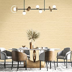 Galerie Wallcoverings Product Code IS33382 - Structura Wallpaper Collection - Yellow Colours - Shantung Tonale Design