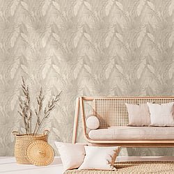 Galerie Wallcoverings Product Code NHW1015 - Enchanted Wallpaper Collection - Light Grey Colours - Kiskaara Light Grey  Design