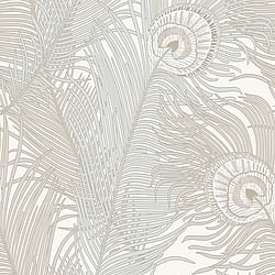 Galerie Wallcoverings Product Code NHW1044 - Enchanted Wallpaper Collection - Beige Blue Colours - Descartes Beige Design