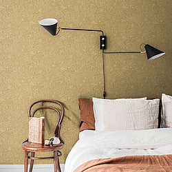 Galerie Wallcoverings Product Code S13127 - Sommarang Wallpaper Collection - Ochre Colours - Mono Flora Design