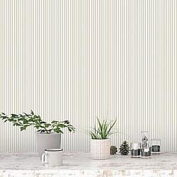 Galerie Wallcoverings Product Code ST36905 - Simply Stripes 3 Wallpaper Collection - Greige Colours - Regency Stripe Design