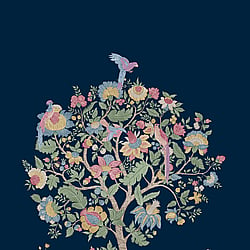 Galerie Wallcoverings Product Code TJ41402M - Mulberry Tree Wallpaper Collection - Blue Colours - Derby Mural Design