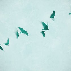 Galerie Wallcoverings Product Code WH45285M - Welcome Home Murals Wallpaper Collection - Blue Colours - Flight of Freedom Design