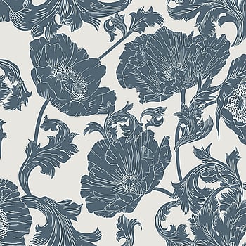 Galerie Wallcoverings Product Code 14023 - Ekbacka Wallpaper Collection - Blue White Colours -  