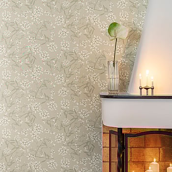 Galerie Wallcoverings Product Code 20112 - Ester Wallpaper Collection - Beige green Colours -  