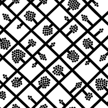 Galerie Wallcoverings Product Code 23345 - Marimekko 5 Wallpaper Collection - Black Colours -  