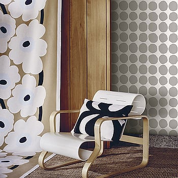 Galerie Wallcoverings Product Code 23380 - Marimekko 5 Wallpaper Collection - Grey White Colours -  