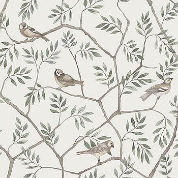 Galerie Wallcoverings Product Code 27015 - Morgongava Wallpaper Collection - Beige Green Colours -  