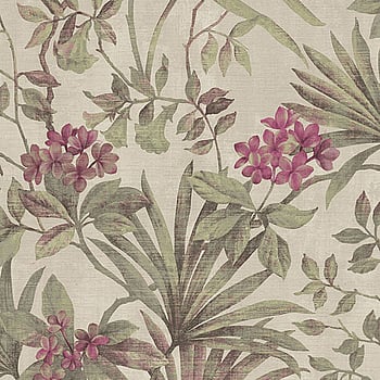 Galerie Wallcoverings Product Code 3708 - Tendenza Wallpaper Collection - Green Raspbery Beige Colours -  