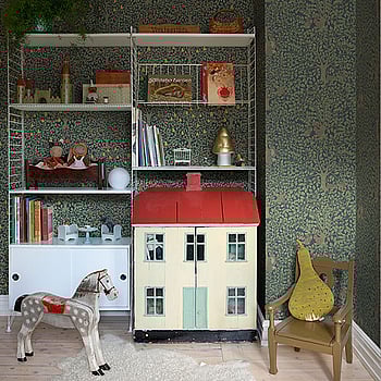 Galerie Wallcoverings Product Code 44115 - Apelviken 2 Wallpaper Collection - Black Green Colours -  