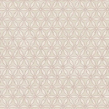 Galerie Wallcoverings Product Code 58103 - Geo Wallpaper Collection - Pink Pearl Cream Colours -  