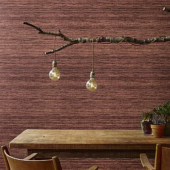 Galerie Wallcoverings Product Code 64940 - Feel Wallpaper Collection - Red Brown Peach Colours -  