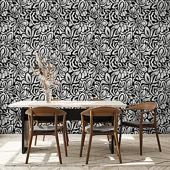 Galerie Wallcoverings Product Code 81338 - Pepper Wallpaper Collection - Black Pepper Colours -  